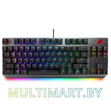 Клавиатура ASUS ROG Strix Scope NX TKL (NX RED switches, черный/серый)